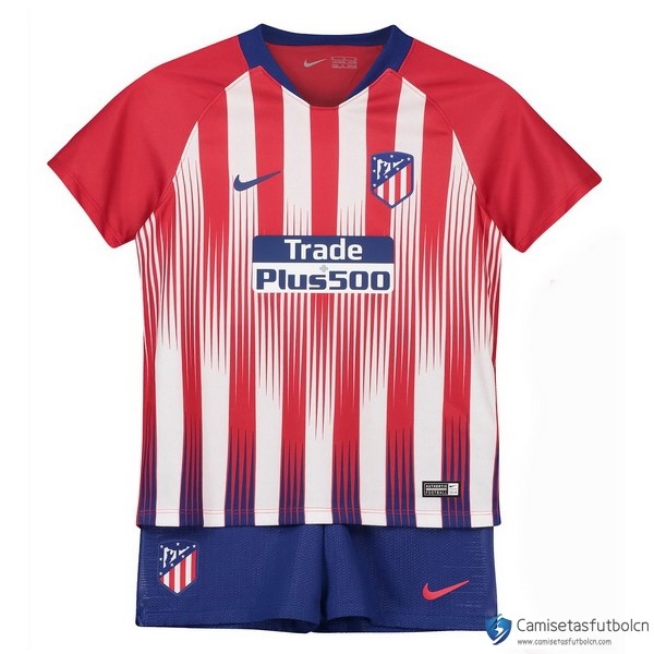 Camiseta Atlético Madrid Primera equipo Niños 2018-19 Marino Rojo